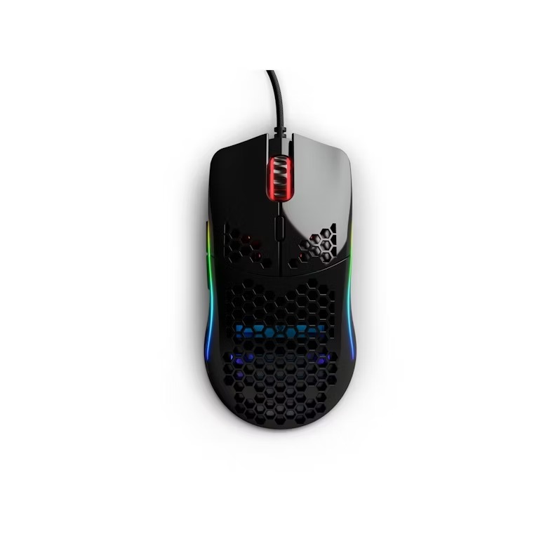 Glorious Model O USB RGB Odin Gaming Mouse - Glossy Black (GO-GBLACK)
